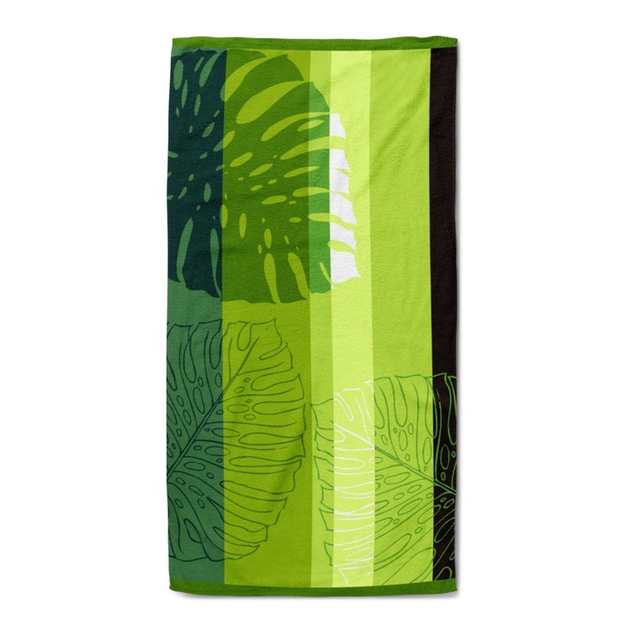 Dilios Greeny Strandtörölköző, 75x150 cm, 100% pamut, 400 g/m2
