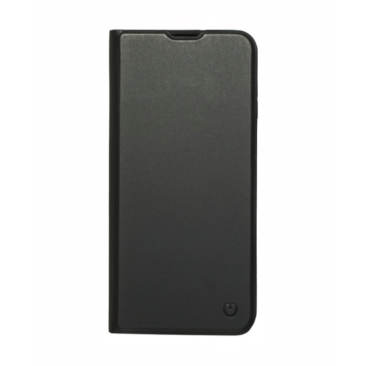 PU кожен флип калъф за Samsung Galaxy A03, магнитно закопчаване, тип книга, държач за карта, пълна защита, черен