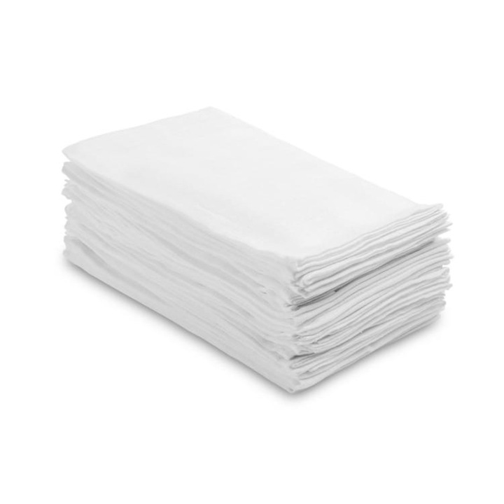 Set 20 scutece, Sensillo, Bumbac, 80x80 cm, Alb