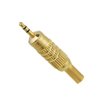 Conector Jack 3.5mm Kacsa Audio AP-337G Conector Jack 3.5mm Kacsa Audio AP-337G