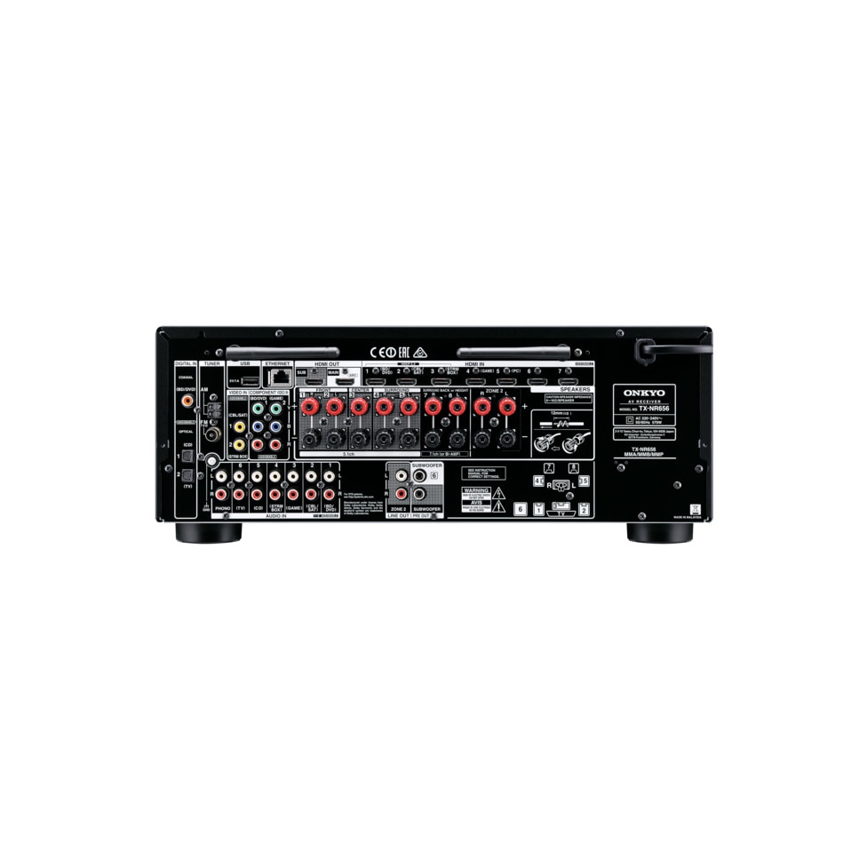 Amplificator Receiver AV Onkyo TXNR656, Negru eMAG.ro