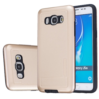Carcasa Samsung Galaxy J5 2016, Dot Grain, PC+TPU, Aurie / Gold Carcasa Samsung Galaxy J5 2016, Dot Grain, PC+TPU, Aurie / Gold