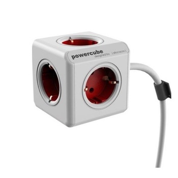 Prelungitor PowerCube Allocacoc 1304/1307 Extended, 5 prize, 3m, Alb Prelungitor PowerCube Allocacoc 1304/1307 Extended, 5 prize, 3m, Alb