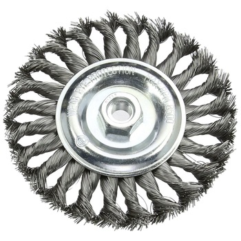Perie sarma rotunda 150mm polizor unghiular Silverline Perie sarma rotunda 150mm polizor unghiular Silverline