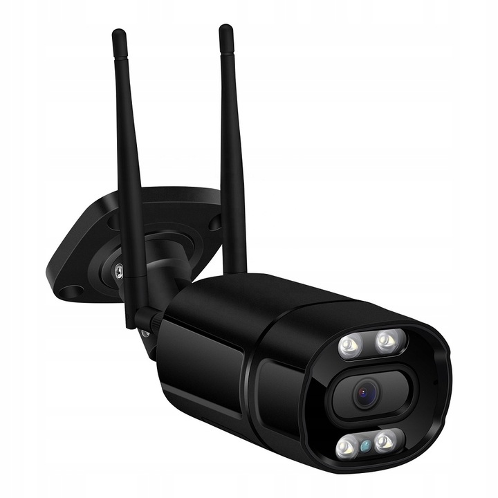 Camera de supraveghere Wifi, Onshop, Full HD, Android/iOS, Plastic/ABS, Negru