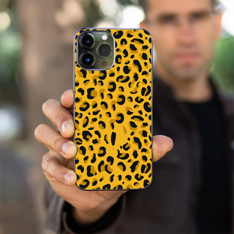 Гръб Folie Skin за Apple Iphone 12 Pro Max, печат на тигър, високо