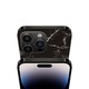 Folie Skin Back Apple Iphone 13 Pro telefonhoz, fekete márvány kivitel, magas markolat, teljes ragasztó, egyszerű telepítés