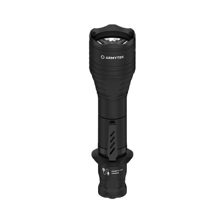 Фенер, Armytek, Магнит, USB, 50/70м, Черен