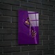Стъклена картина, Arthub, Purple Hands, 70x100cm