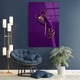 Стъклена картина, Arthub, Purple Hands, 70x100cm