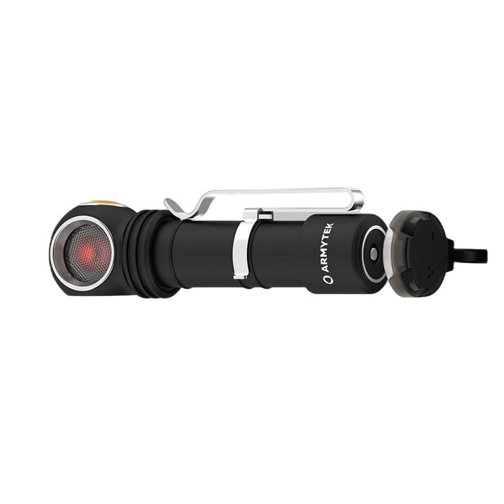 Фенер, Armytek, Wizard C2 WR, Магнит, USB, 1020lm, 94m, Черен