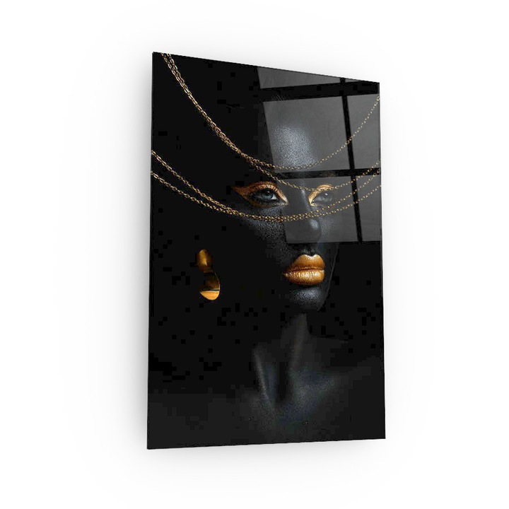 Arthub, Üvegkép, Black Woman Art, 50x70cm