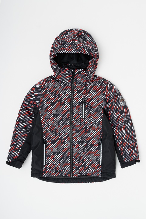 ELLESSE, Яке Neo за ски и сноуборд, 164 CM, Червен/Бял/Черен