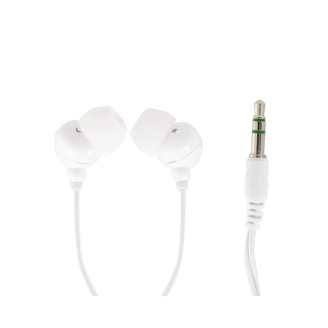 Casti audio, Maxell, Jack 3.5 mm, Alb