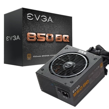 Sursa EVGA 850 BQ, 80 PLUS® Bronze, 850W, Semi Modular Sursa EVGA 850 BQ, 80 PLUS® Bronze, 850W, Semi Modular