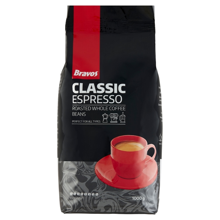 Bravos Classic Espresso szemes kávé, 1000g