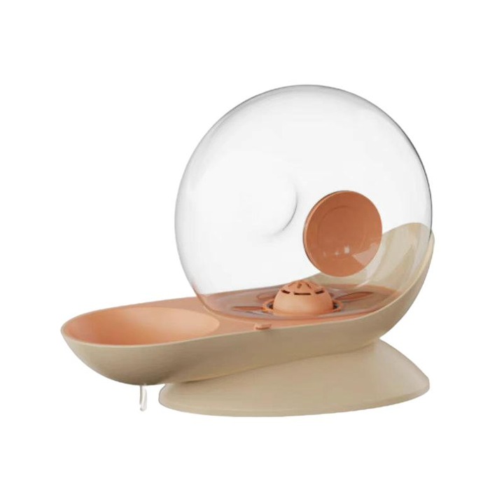 Dozator automat de apa, NaughtyTribe, debit activ de apa, purificare si filtrare, 2.8L, ABS/PET, zgomot zero, detasabil, 30 * 15 * 23.4cm, galben