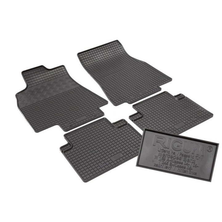 Covorase auto Rigum pentru MERCEDES B-Class W245, cauciuc flexibil, impermeabile