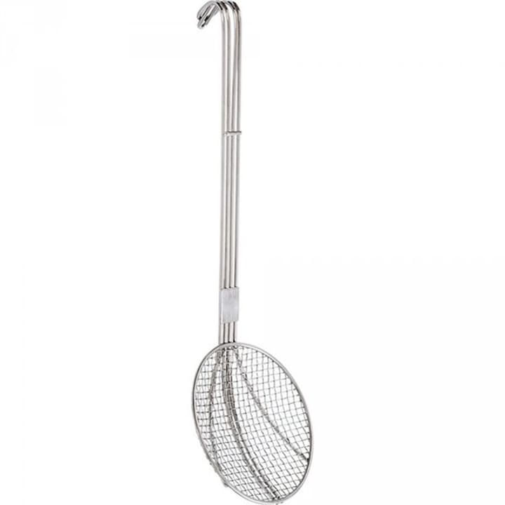 Paleta cu plasa filtranta pentru cartofi prajiti, Professional Steel, 20 cm