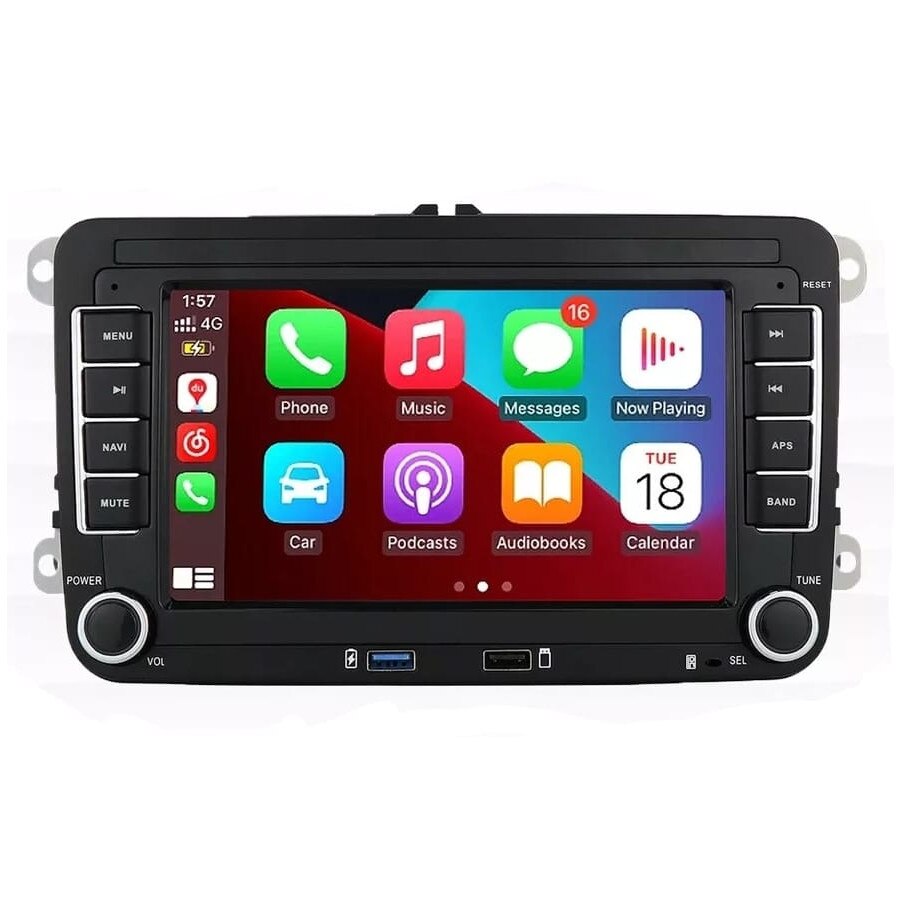 Navigation For Vw Seat Skoda Carplay Android