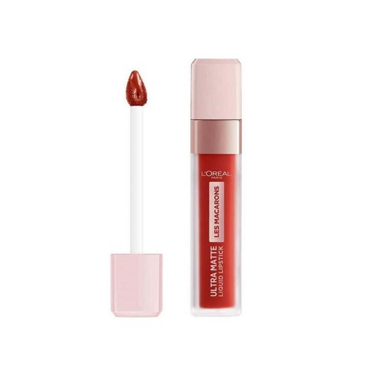 Червило, L'Oreal Paris, Les Macarons, Ultra Matte, 832 Strawberry Sauvage