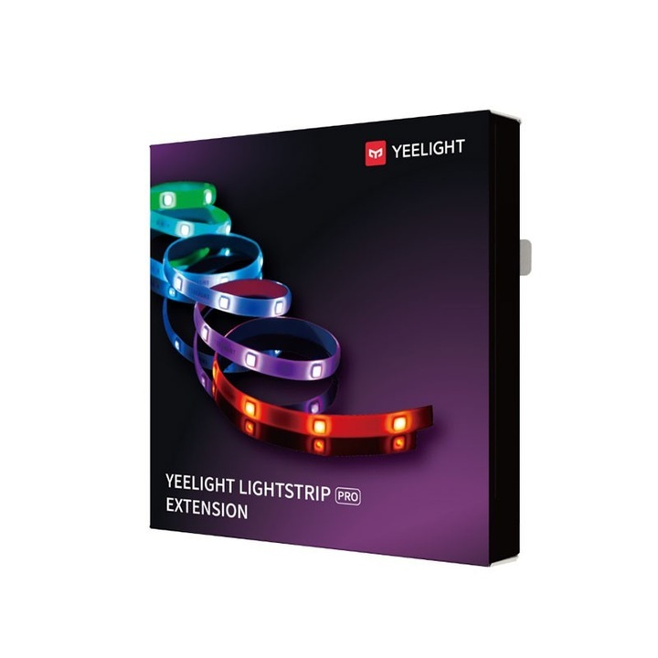 Extensie banda LED RGB Yeelight LED Lightstrip Pro YLDD007, 1 m