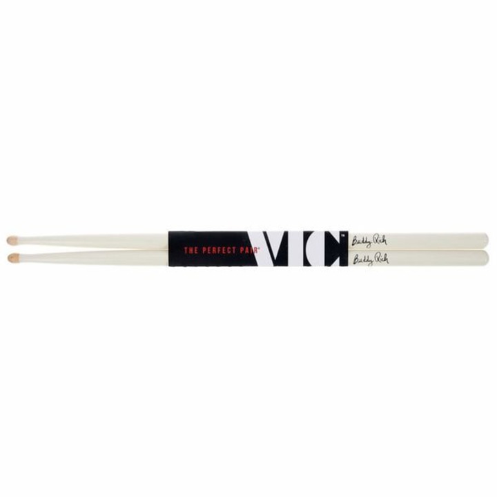 Set 2 Bete Tobe Vic Firth SBR cu semnatura Buddy Rich si varfuri de lemn, 58 grame, 5A