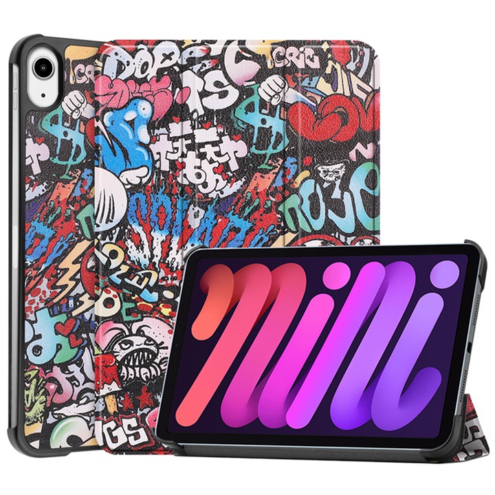 Husa Protectie pentru iPad mini 6 2021, SoL Compact, C36, Nanotextil, Urban Vibe