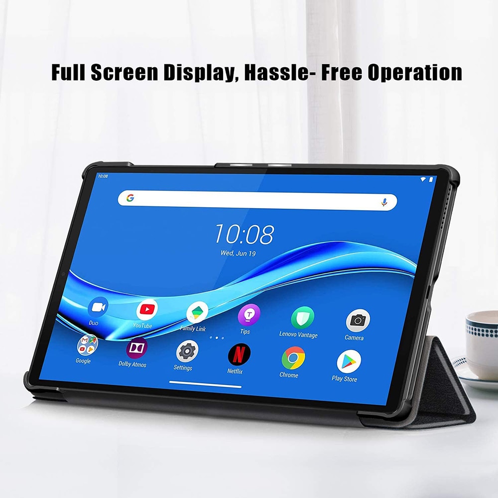 Husa pentru tableta Lenovo Tab M10 Plus (TB-X606F), Accesorio FoldPro, Negru