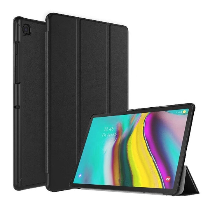 Husa pentru Samsung Galaxy Tab S5e 10.5 2019 T720/T725, FoldPro, X1986, Negru