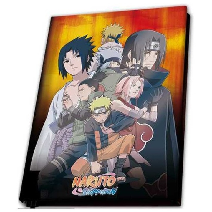 Agenda A5, Naruto Shippuden - Konoha Group, 90 oldal, dictando, kemény borító