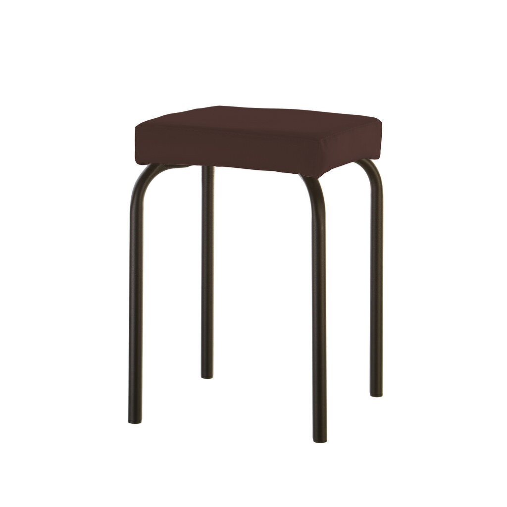 Scaun bucatarie TUTTI BLACK, piele ecologica, Wenge