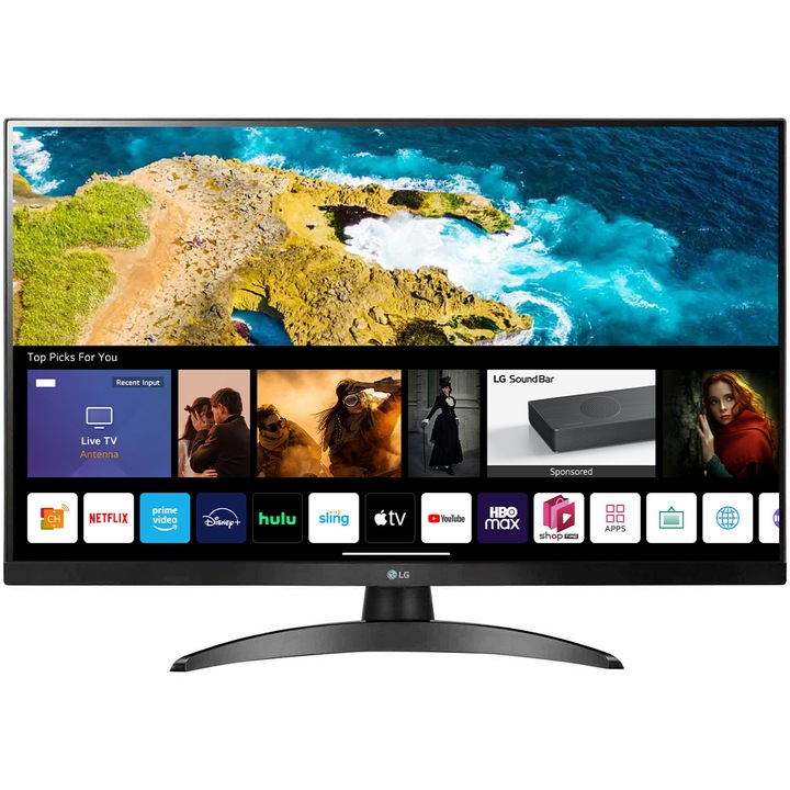 LG TV/monitor LG 27TQ615S-PZ, 68 cm, smart, full HD, LED, F osztály