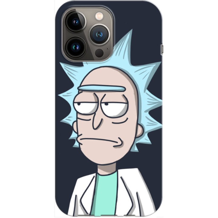 Husa compatibila cu Apple iPhone 14 Pro Max model Rick, Silicon, TPU, Viceversa