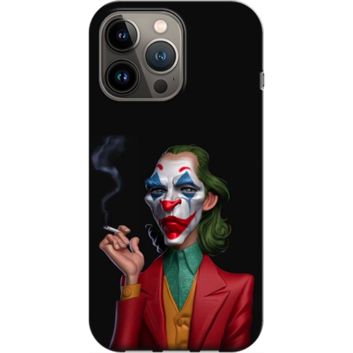 Кейс съвместим с Apple iPhone 14 Plus модел Joker, силикон, TPU, обратно