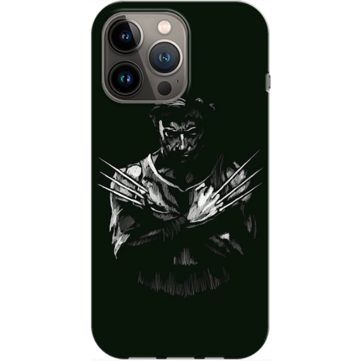 Husa compatibila cu Apple iPhone 14 Pro model Wolverine, Silicon, TPU, Viceversa