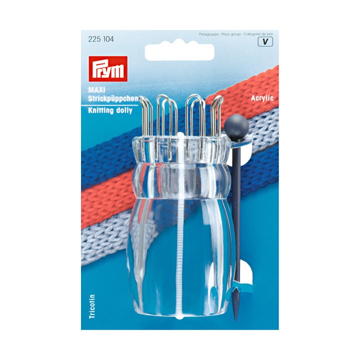 Машинка за плетене на шнур Prym Dolly 225104, Прозрачен