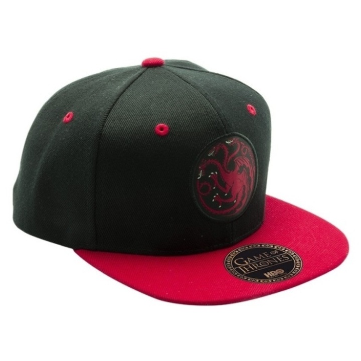 Sapca Game of Thrones, Targaryen, Black & Red