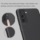 Husa compatibila Samsung Galaxy S21 FE 5G Nillkin Super Frosted Shield, negru
