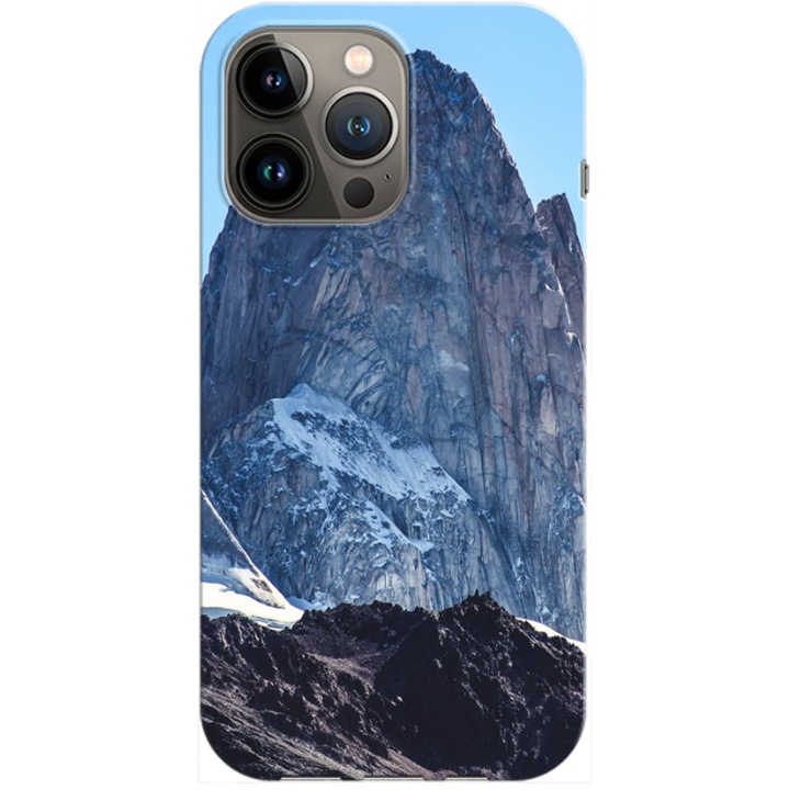 Husa compatibila cu Apple iPhone 14 Pro model Fitzroy Mountain, Silicon, TPU, Viceversa