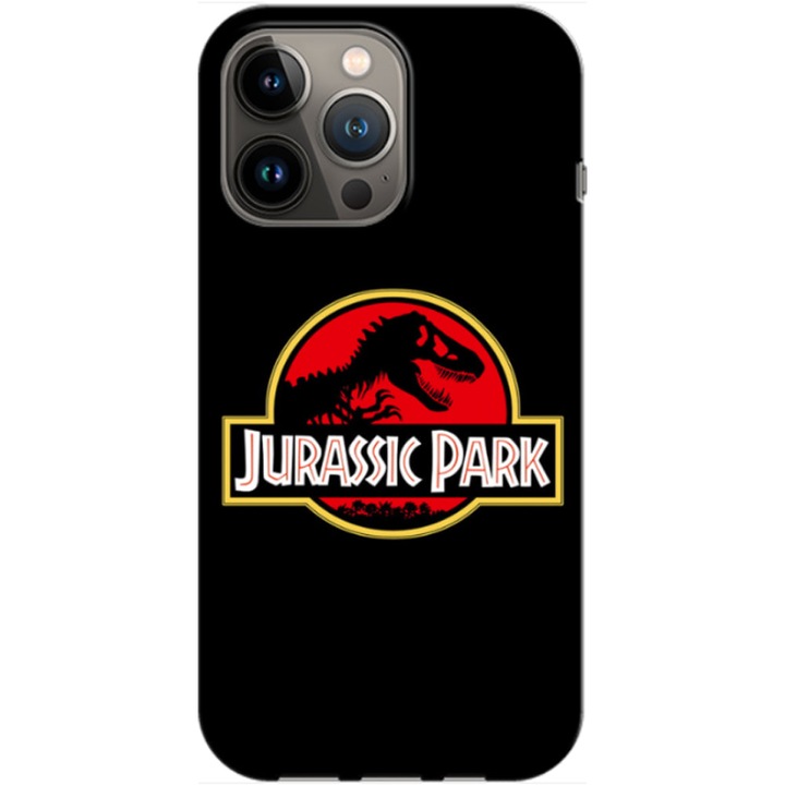 Husa compatibila cu Apple iPhone 14 Pro model Jurassic World, Silicon, TPU, Viceversa