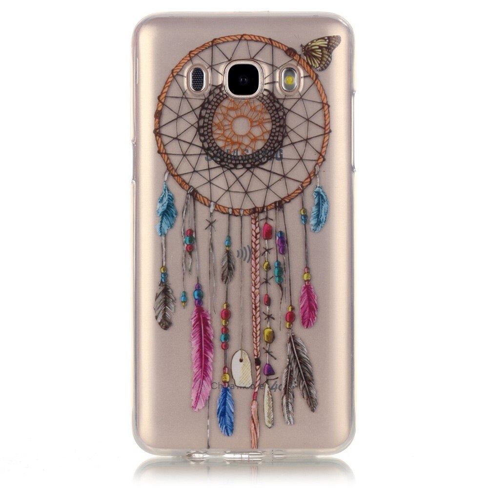 Husa Samsung Galaxy J5 2016, Silicon Transparent, Imprimeu Dream Catcher