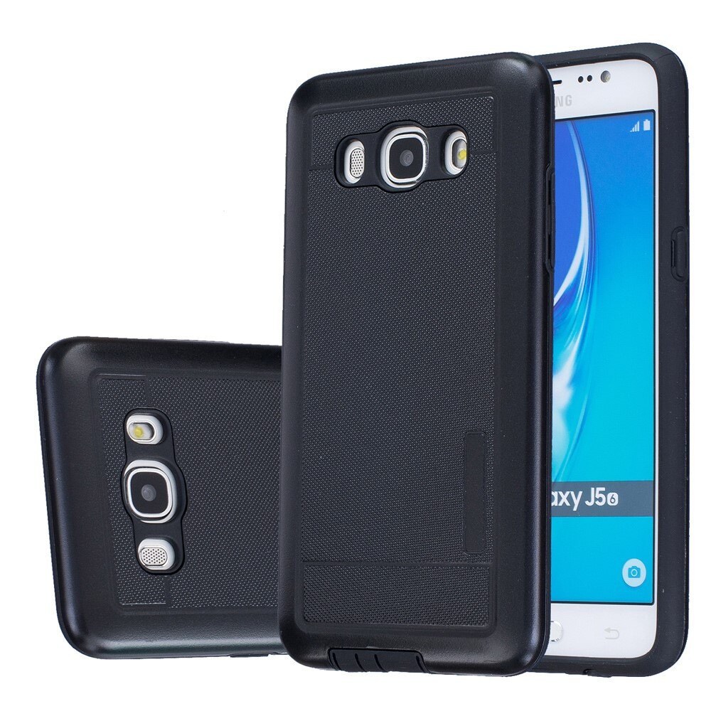 Carcasa Samsung Galaxy J5 2016 SM-J510, Culoare Neagra, Dot Grain