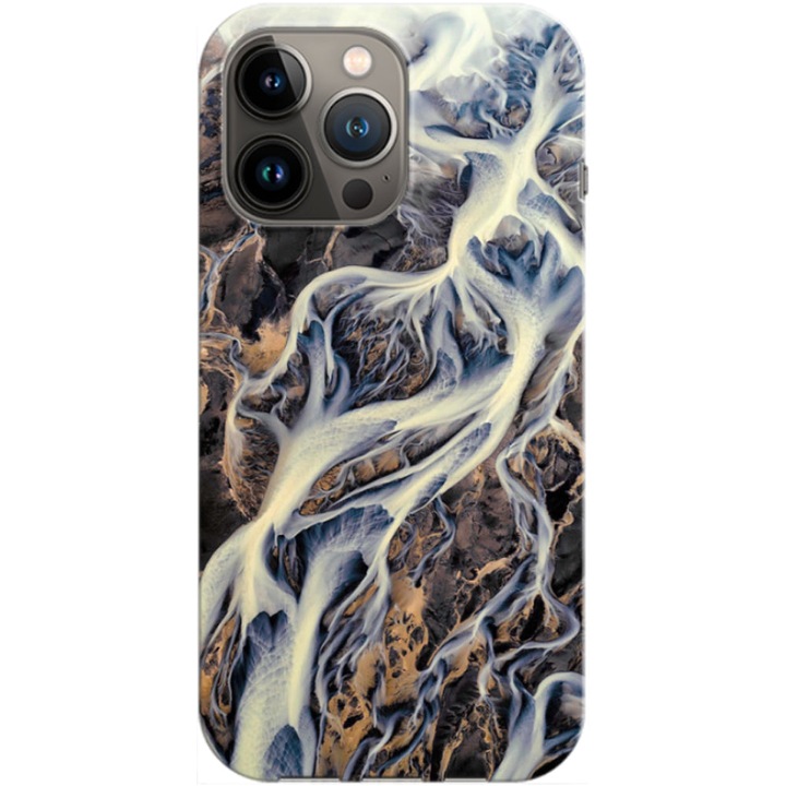 Husa compatibila cu Apple iPhone 14 Pro Max model Iceland, Silicon, TPU, Viceversa
