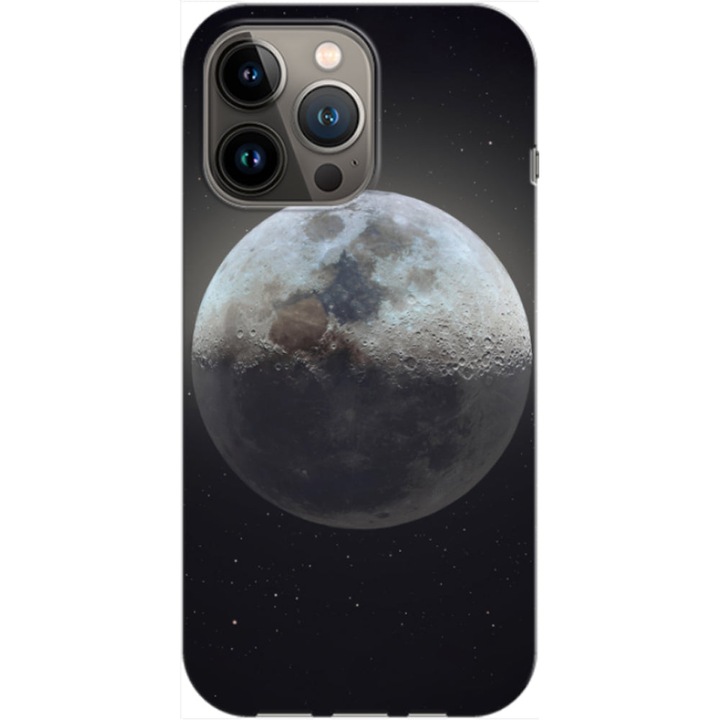 Husa compatibila cu Apple iPhone 14 Pro Max model Moon Light, Silicon, TPU, Viceversa