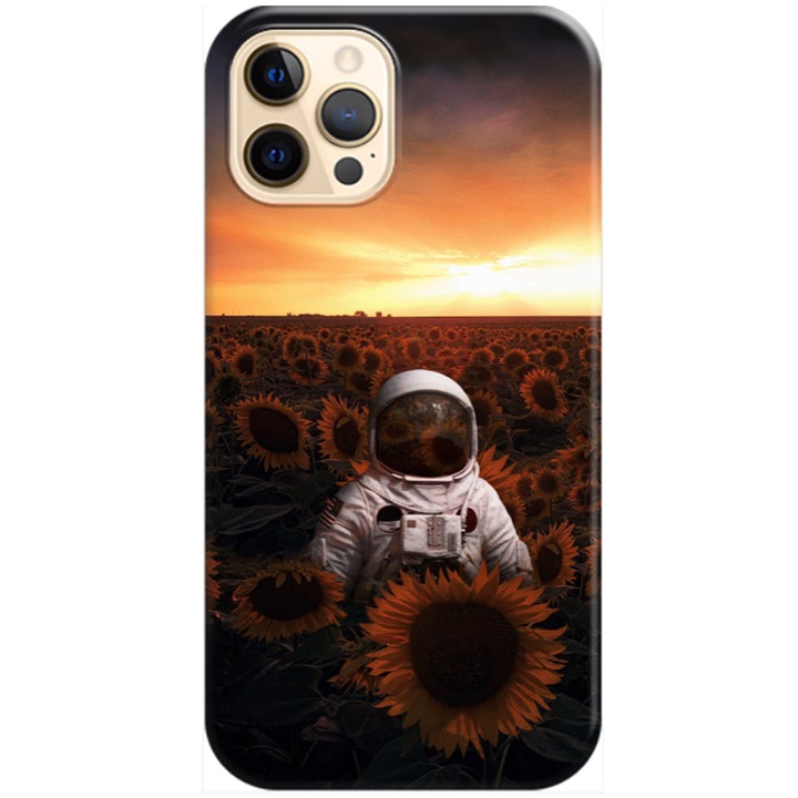 Husa compatibila cu Apple iPhone 14 Pro model Field Astronaut, Silicon, TPU, Viceversa