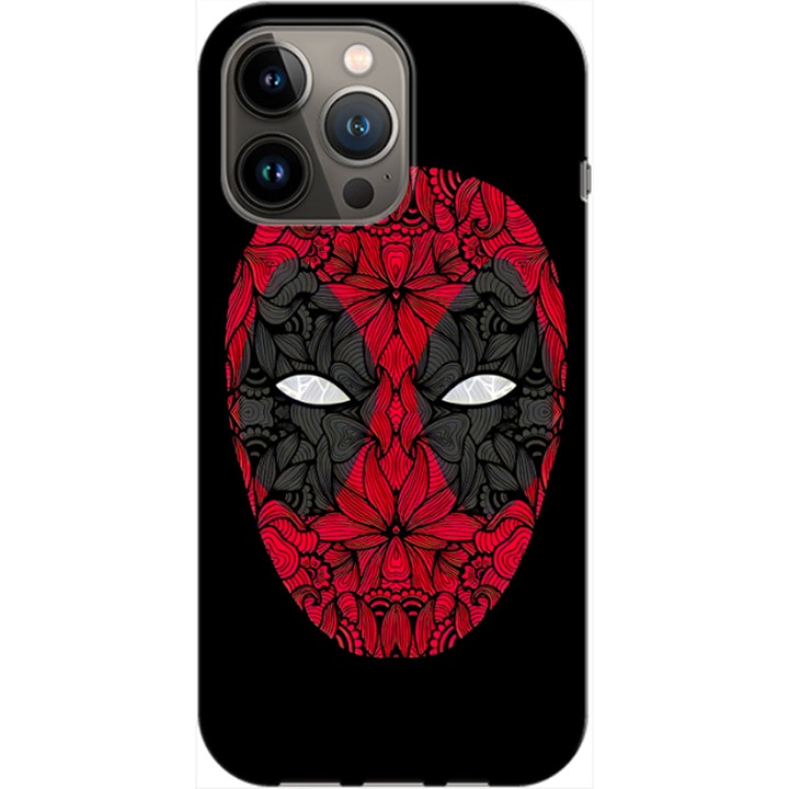 Husa compatibila cu Apple iPhone 14 Pro model Mandapool, Silicon, TPU, Viceversa