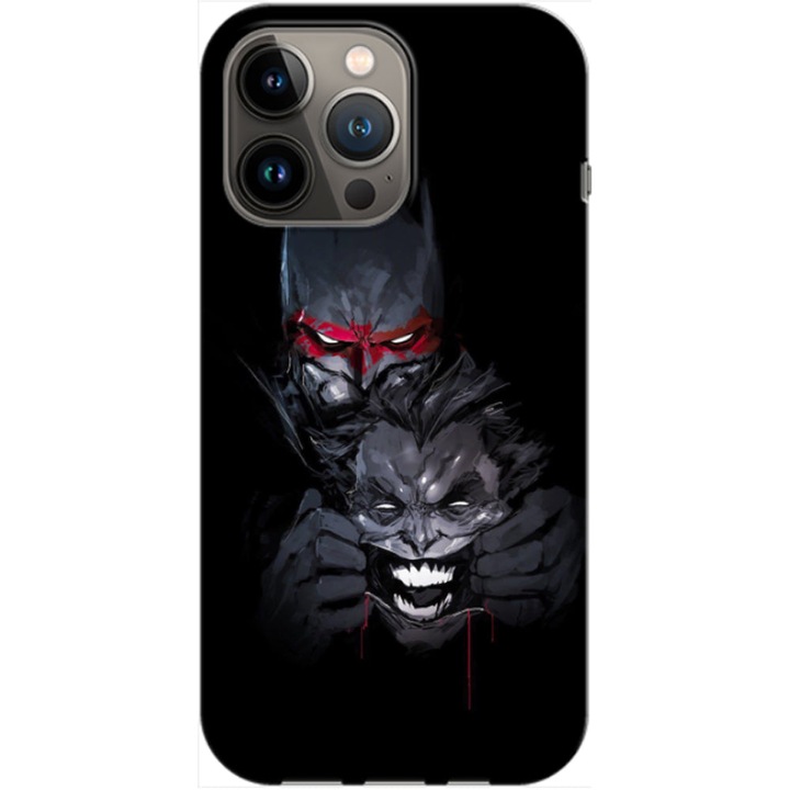 Husa compatibila cu Apple iPhone 14 Pro Max model Smile Joker, Silicon, TPU, Viceversa