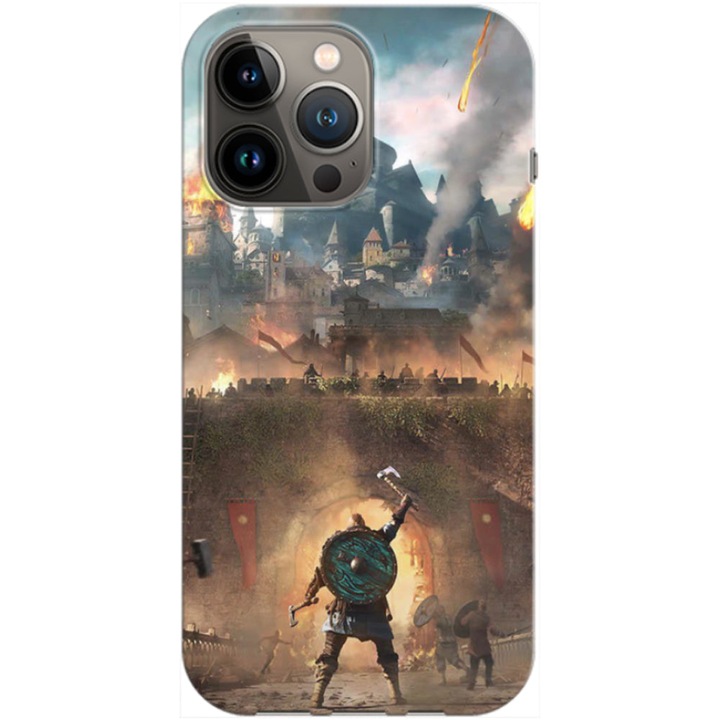 Husa compatibila cu Apple iPhone 14 Pro Max model Valhalla, Silicon, TPU, Viceversa