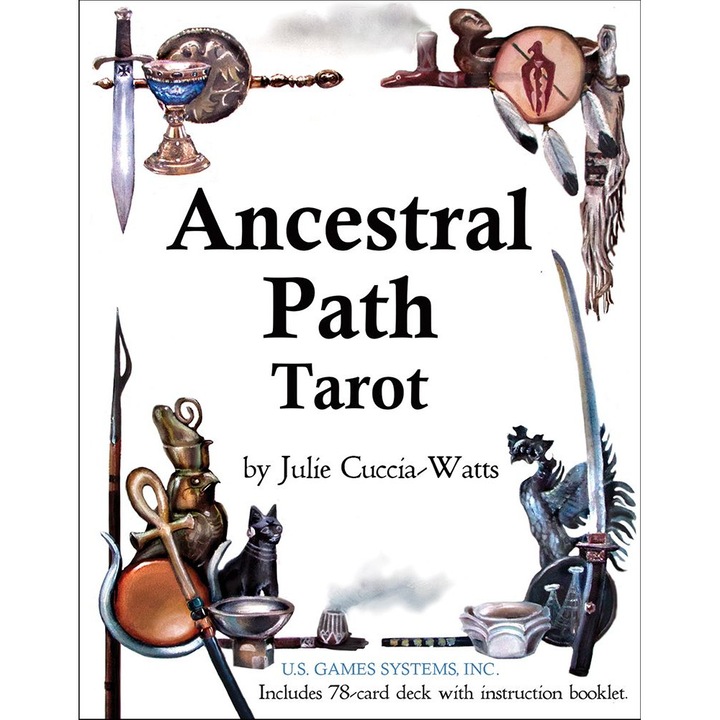 Set 78 carti tarot Ancestral Path, U.S. Games Systems, De Julie Cuccia-Watts, Multicolor